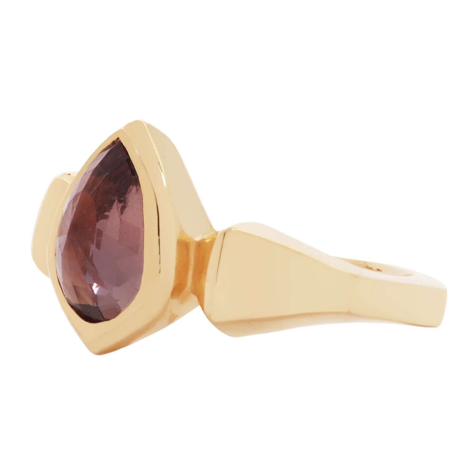 Violet Sapphire Lighthouse Ring - Image 3