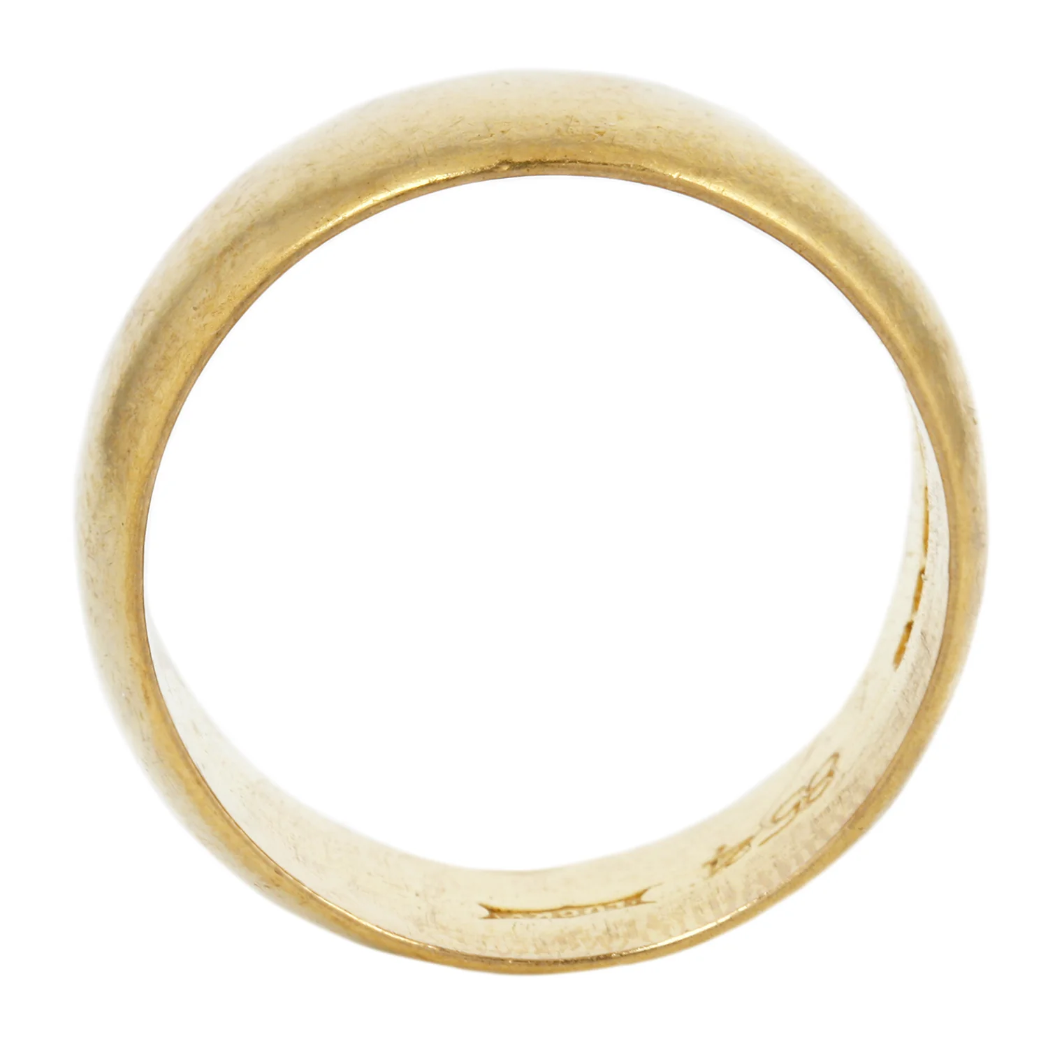 Wide Gold London Band - Image 3