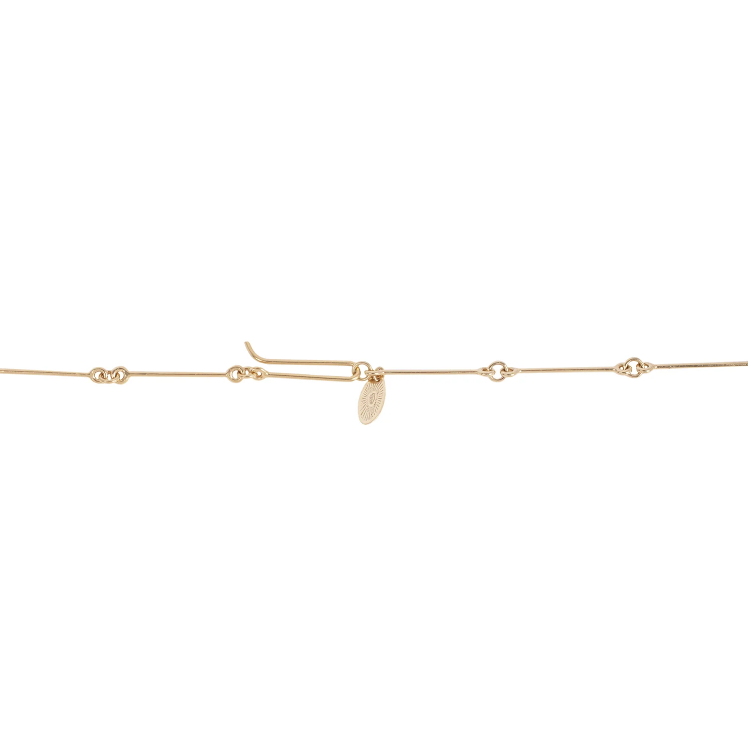 Wire Charm Drop Necklace #5 - Image 3