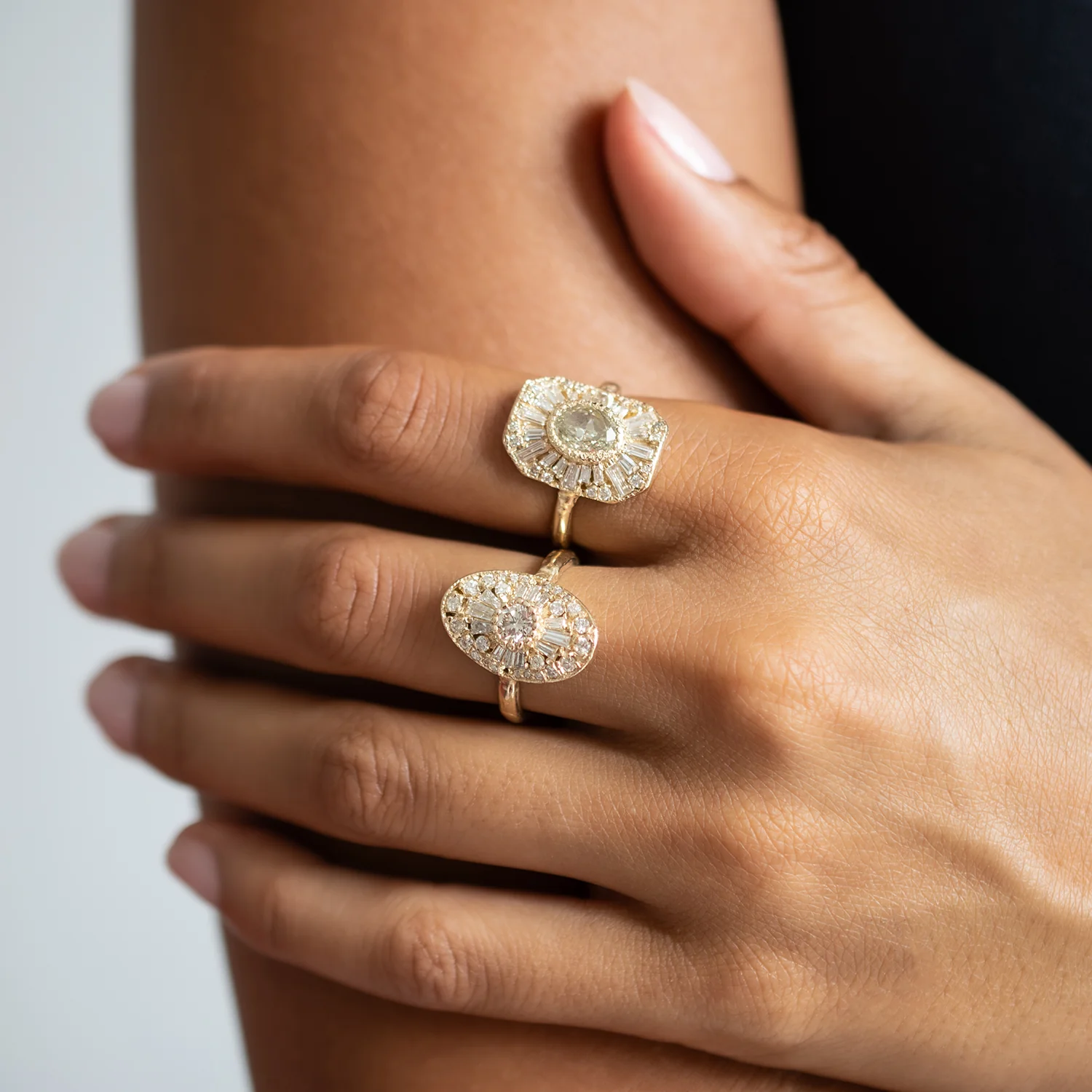 X White Diamond Legacy Cocktail Ring - Image 6